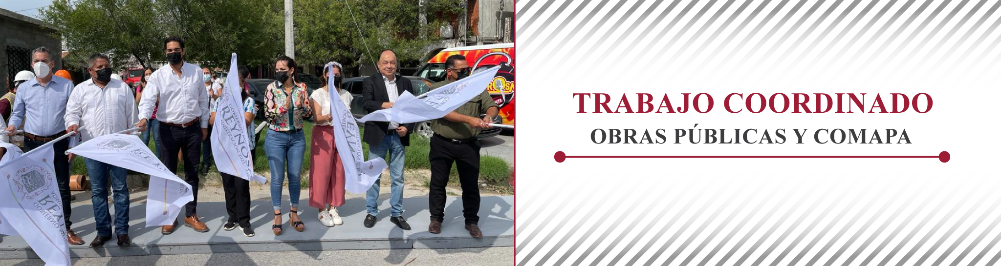Trabajan coordinadamente COMAPA y Obras Públicas en rehabilitación de drenaje sanitario